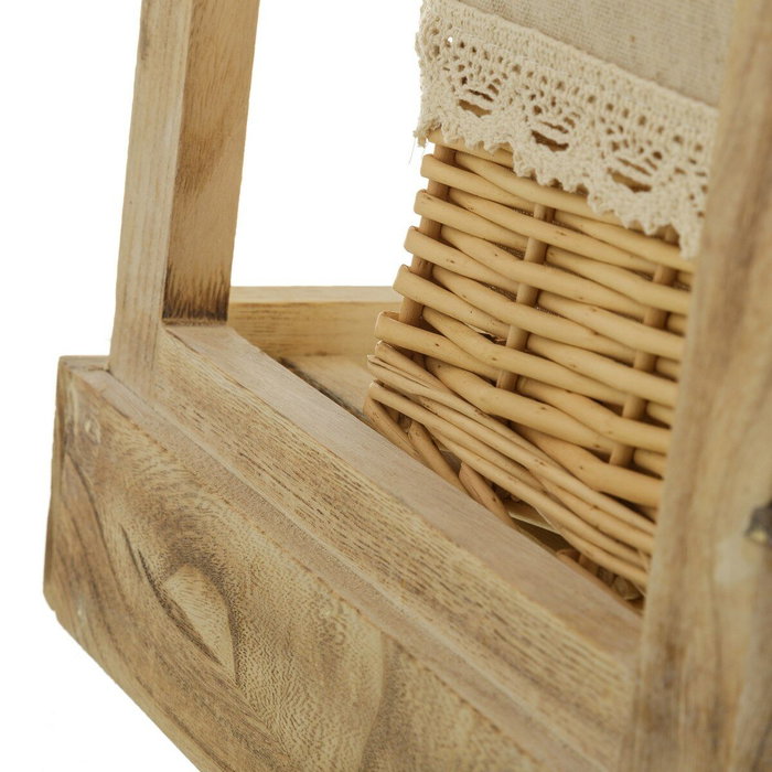 BigBuy Home Caisson à Tiroirs COUNTRY Naturel 40 x 29 x 41 cm