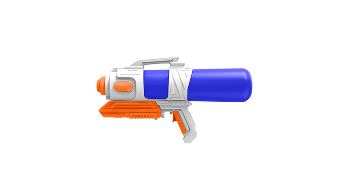Marbueno Pistolet à eau en plastique blanc été MARBUENO SUMMER 10375B Marbueno Pistolet à eau en plastique blanc été MARBUENO SUMMER 10375B