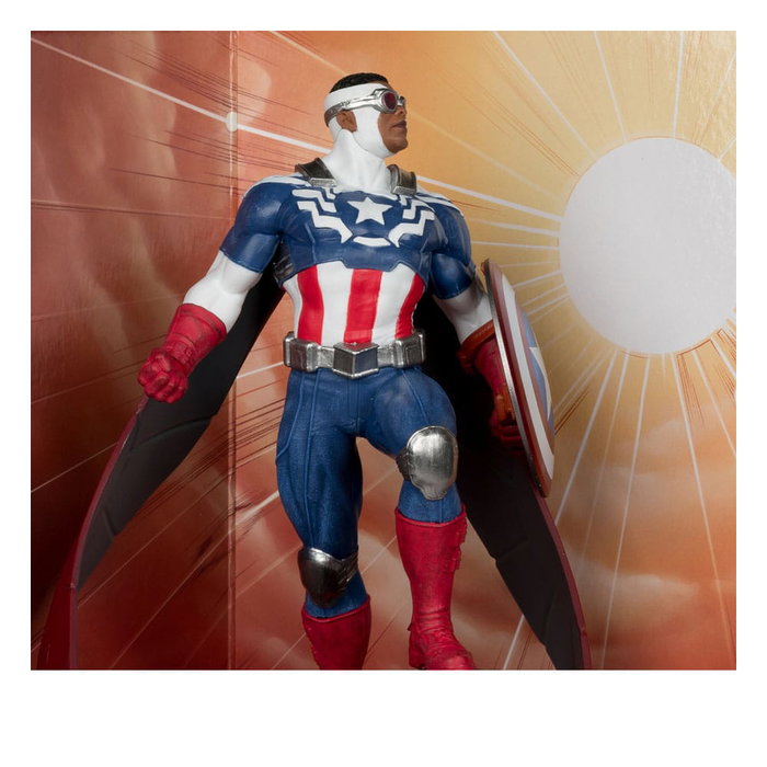 Marvel Collection statuette PVC 1/10 Captain America (All-New Captain America #1) 17 cm Marvel Collection statuette PVC 1/10 Captain America (All-New Captain America #1) 17 cm