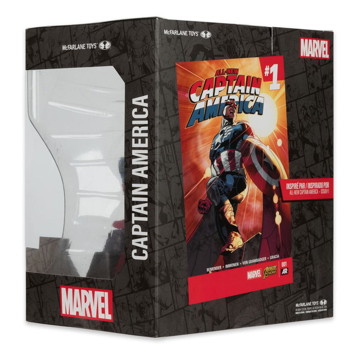 Marvel Collection statuette PVC 1/10 Captain America (All-New Captain America #1) 17 cm Marvel Collection statuette PVC 1/10 Captain America (All-New Captain America #1) 17 cm