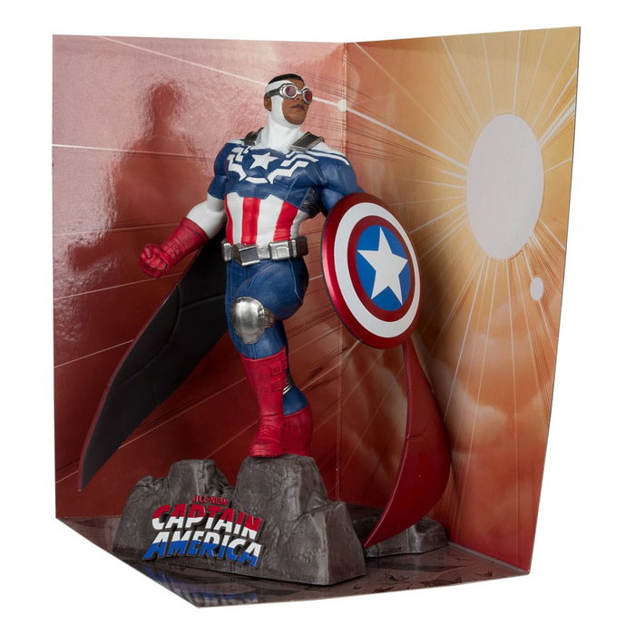 Marvel Collection statuette PVC 1/10 Captain America (All-New Captain America #1) 17 cm Marvel Collection statuette PVC 1/10 Captain America (All-New Captain America #1) 17 cm