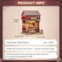 Figurine Model Kit Miniature House Tsukino Eogi-dou 19 x 14 cm
