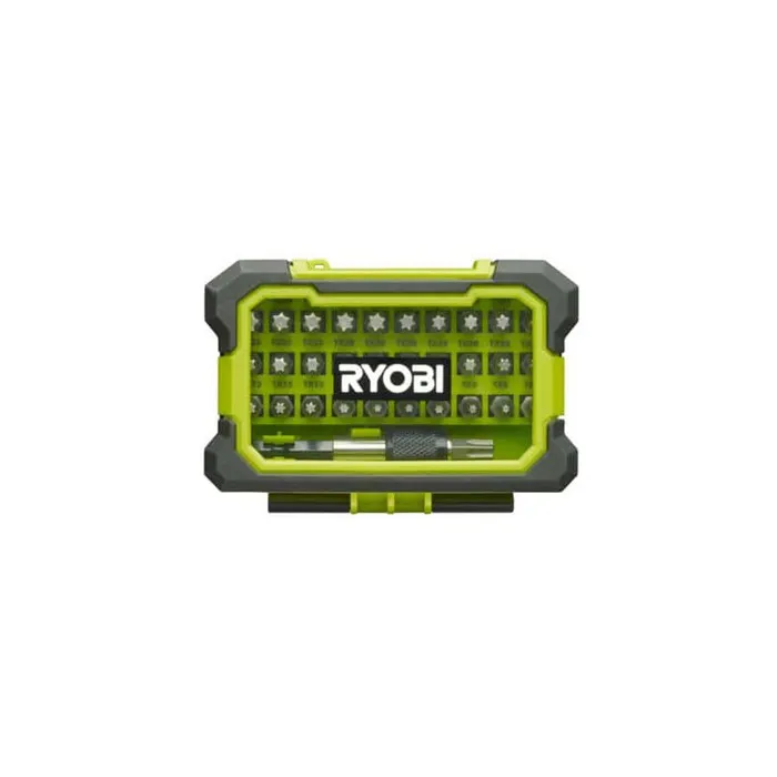 Ryobi RAK32TSD Coffret de 32 embouts de vissage Torx T7-T40 avec porte-embouts à fixation rapide Ryobi RAK32TSD Coffret de 32 embouts de vissage Torx T7-T40 avec porte-embouts à fixation rapide