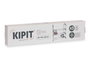 Kipit Porte-Chaussures 3 Niveaux 4 Barres Étagères Métal Noir 14x60x38 cm (Set de 6)