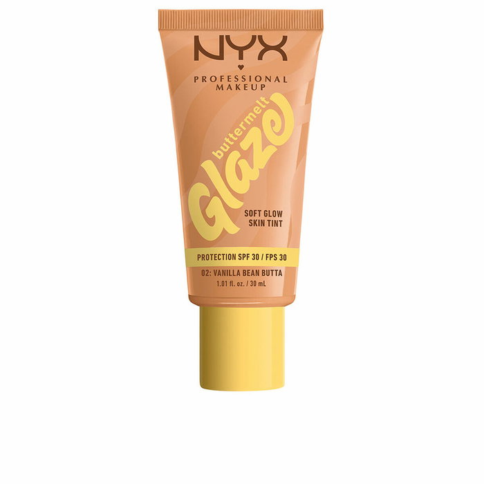 Nyx Professional Make Up BUTTERMELT GLAZE SPF 30 #02-Beurre de vanille 30 ml Nyx Professional Make Up BUTTERMELT GLAZE SPF 30 #02-Beurre de vanille 30 ml