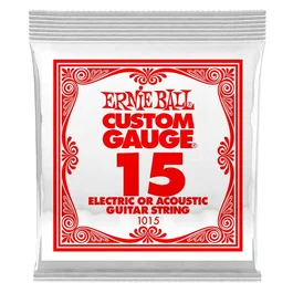 ERNIE BALL Cordes Électriques Slinky Plates 015 (Set de 6)