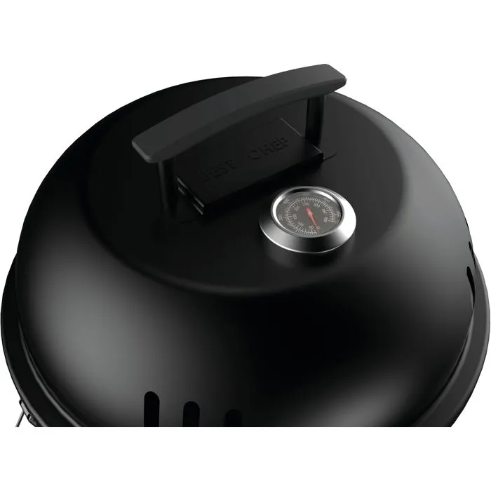 Incasa Barbecue à gaz compact 4000 W brûleur inox plaque fonte aluminium allumage piézoélectrique