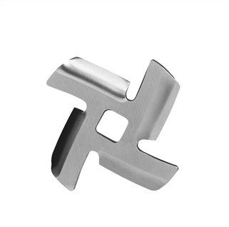 Kitchenaid 5KSMFGA Accessoire Picador de Viande pour Batteur sur Socle, avec Couteaux en Acier Inoxydable et Plaques de Broyage pour Préparations Fines et Grossières