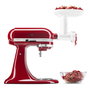 Kitchenaid 5KSMFGA Accessoire Picador de Viande pour Batteur sur Socle, avec Couteaux en Acier Inoxydable et Plaques de Broyage pour Préparations Fines et Grossières