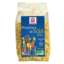 Celnat Soja Texturisée Grosse Entière Bio 200g