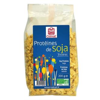 Celnat Soja Texturisée Grosse Entière Bio 200g Celnat Soja Texturisée Grosse Entière Bio 200g