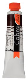Cobra Peinture à l'huile miscible à l'eau Study Color Pardo Van Dyck 403, 40 ml