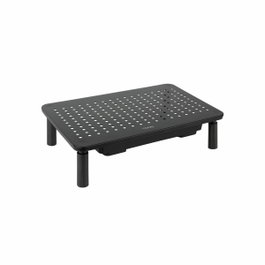 Tooq TQMR087 Support Élévateur de Moniteur Noir avec Tiroir