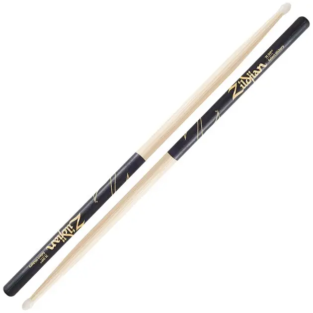 ZILDJIAN Baguettes 7A Hickory Dip Natural Negro ZILDJIAN Baguettes 7A Hickory Dip Natural Negro