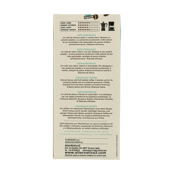 Alternativa3 Café Mou Essenziale Bio 250g
