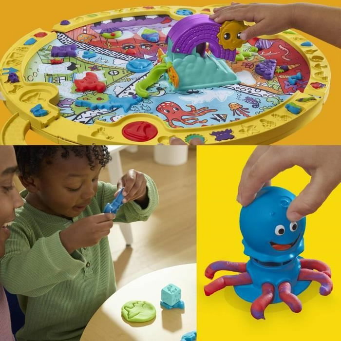 Play-Doh Coffret de Voyage avec 19 Accessoires et Tapis de Jeu Play-Doh Coffret de Voyage avec 19 Accessoires et Tapis de Jeu