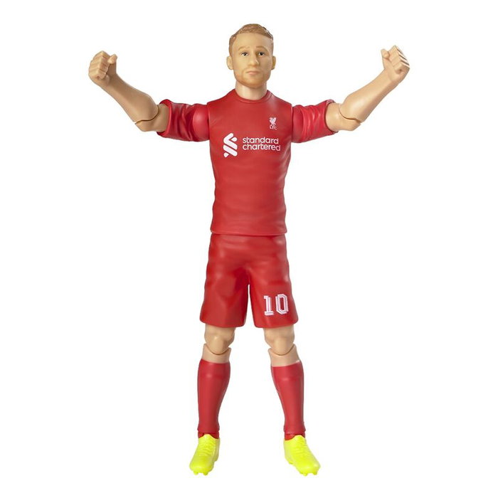 BANBO TOYS Mac Allister Liverpool Football Club Jouet figurine d'action articulée de 20 cm