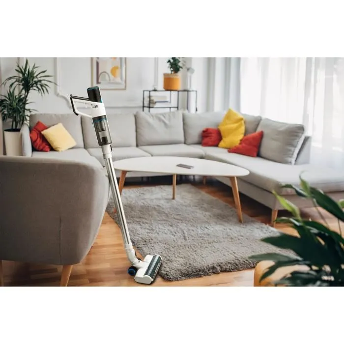 Medion Aspirateur Balai sans Fil P250 - Léger 2.1 kg, Batterie 2200 mAh Autonomie 55 min, 3 Modes, Bac 400 ml