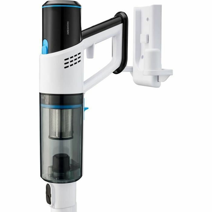 Medion P250 Aspirateur Balai sans Fil, 250 W, Blanc et Noir