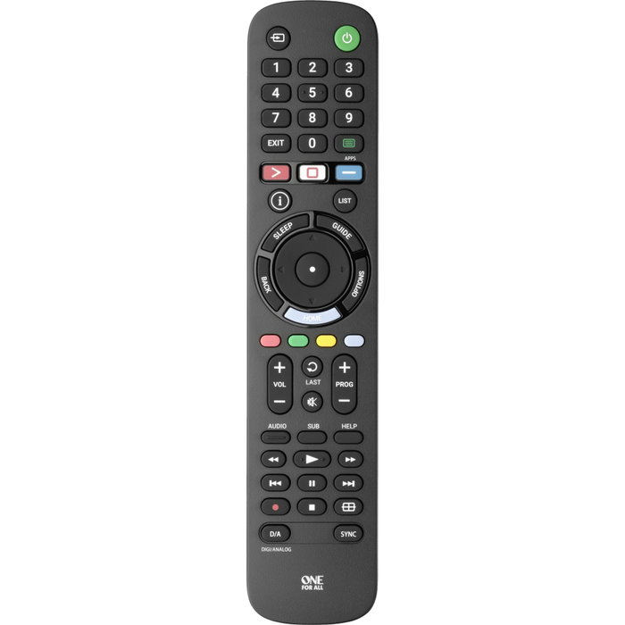 One For All URC4912 Télécommande de remplacement pour TV Sony