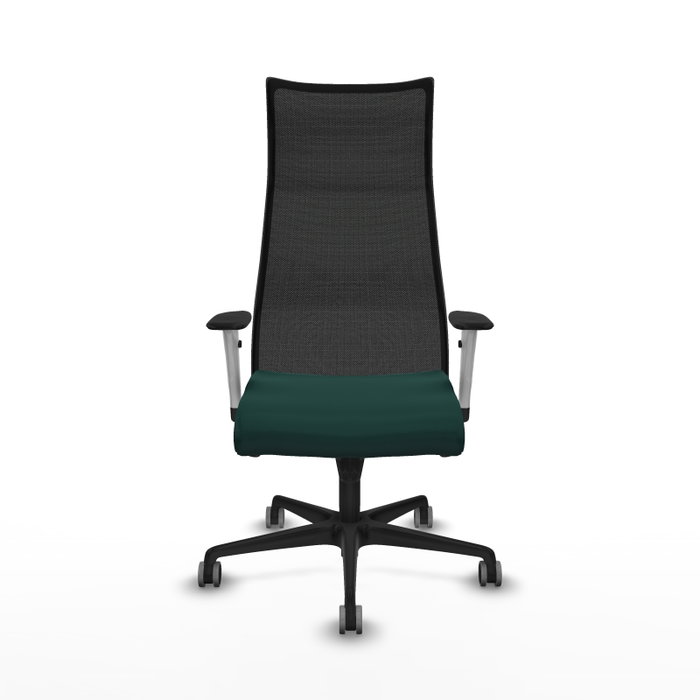 Piqueras y Crespo Chaise de Bureau Albacete Vert Bouteille et Noir