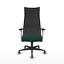 Piqueras y Crespo Chaise de Bureau Albacete Vert Bouteille et Noir