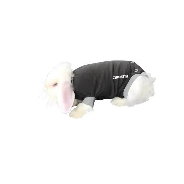 Kruuse Buster Body Suit pour lapins, noir, XXXS-L Kruuse Buster Body Suit pour lapins, noir, XXXS-L