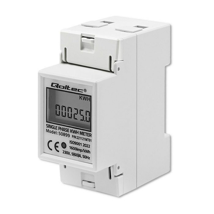 Compteur de consommation d'énergie Qoltec 50899 Compteur de consommation d'énergie Qoltec 50899