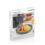 Lot de paniers pliables en silicone avec poignées et séparateurs pour friteuse à air InnovaGoods (3 unités)
