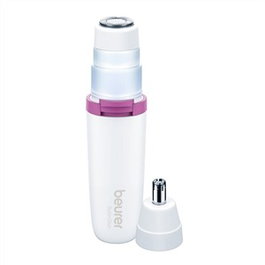 Beurer HL-16 Mini Épilateur Facial avec Lumière, pour Visage, Sourcils, Nez et Orejas, Épilation de Précision
