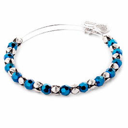 Alex And Ani Bracelet Bleu Ajustable pour Femme