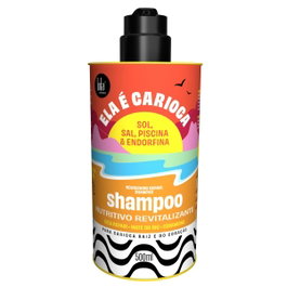 Lola From Rio Shampoing ELA É CARIOCA 500ml - Nutritif et Revitalisant pour Tous Types de Cheveux