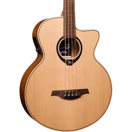 LAG Basso Acustico HyVibe H2 10 A/E Jumbo Cutaway HV10BCE Noir