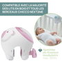 Chicco - Projecteur Ours Polaire Rose 2 en 1 avec Lumières et Musique Personnalisables - Projecteur Nuit - 13 x 13 x 14.5 cm