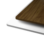 Phoenix technologies Table extensible MDF blanc Nature