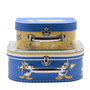 WIDDOP & CO Set de 2 boîtes de rangement Donald Disney pour jouets ou vêtements