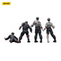 Zombie pack 4 figurines Dark Source Security Guards 8 cm