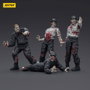 Zombie pack 4 figurines Dark Source Security Guards 8 cm