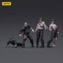 Zombie pack 4 figurines Dark Source Security Guards 8 cm