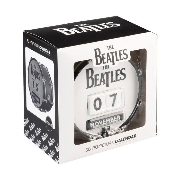 ERIK Calendrier Perpétuel 3D The Beatles – Décor mural en bois sculpté (Dimensions 160 x 160 x 106 mm) ERIK Calendrier Perpétuel 3D The Beatles – Décor mural en bois sculpté (Dimensions 160 x 160 x 106 mm)