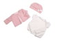 Muñecas Arias - Vêtement pour poupée reborn 40 cm - Lot de 4 modèles avec manches - Modèles assortis