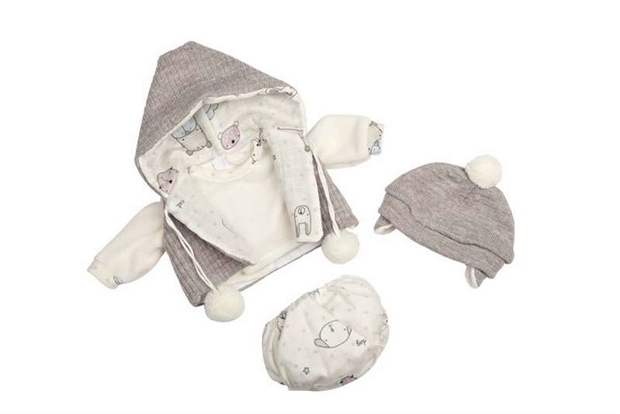 Muñecas Arias - Vêtement pour poupée reborn 40 cm - Lot de 4 modèles avec manches - Modèles assortis Muñecas Arias - Vêtement pour poupée reborn 40 cm - Lot de 4 modèles avec manches - Modèles assortis