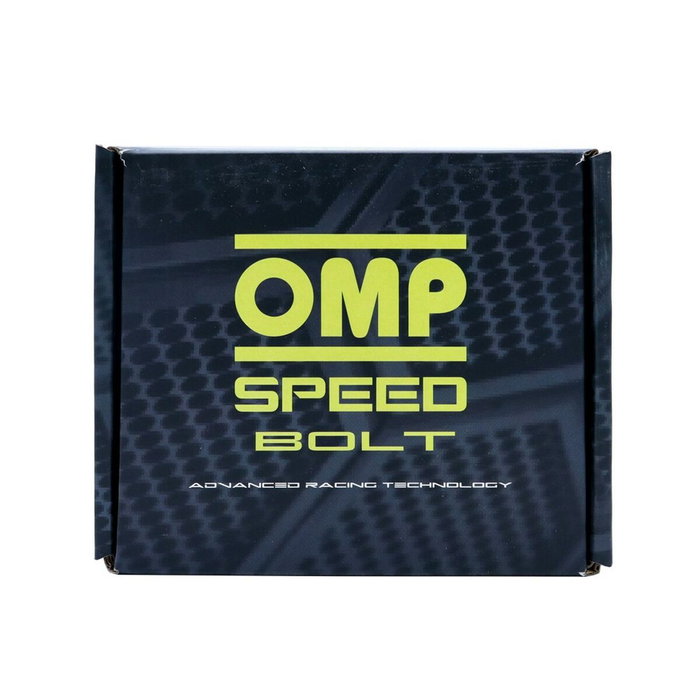 OMP Speed Jeu de 24 Écrous M12x1.5 Noir pour Toyota et Nissan