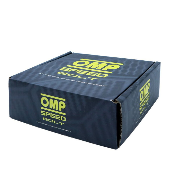 OMP Speed Jeu de 24 Écrous M12x1.5 Noir pour Toyota et Nissan