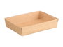Kinvara Lot de 10 barquettes service kraft 21 x 9.5 x 15.6 cm marron papier (Set de 24)