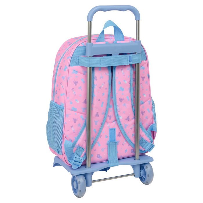 Safta Cartable Lilo & Stitch Bright Rose avec Chariot Amovible