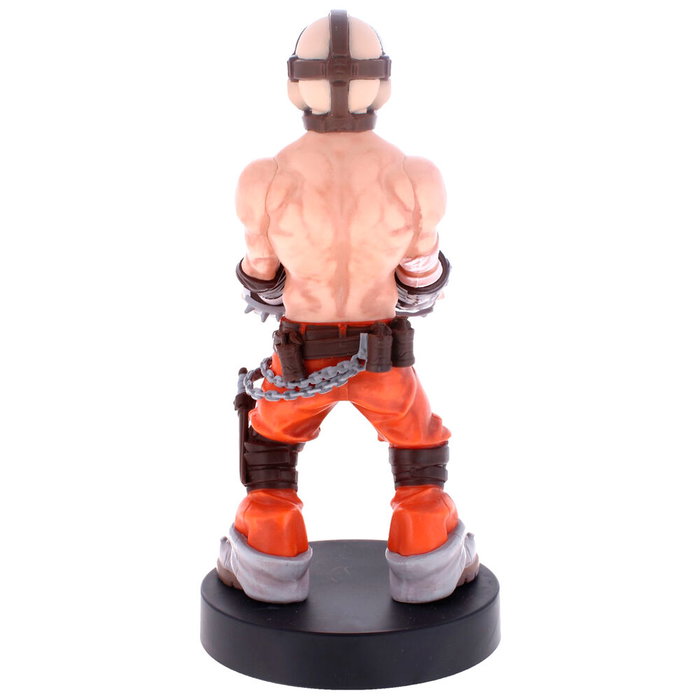 EXQUISITE GAMING Support de charge Cable Guy avec figurine Psycho Borderlands 21 cm pour DualSense PS5, Xbox Series, iPhone