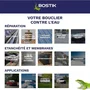 Bostik Waterstop - Membrane d'étanchéité multi-travaux haute performance, 14 kg, gris, pour réparations fuites et fissures