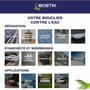 Bostik Waterstop Membrane d'étanchéité - Seau 14 kg - Gris