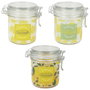 Home Deco Factory Bougie à la Citronnelle en Bocal en Verre